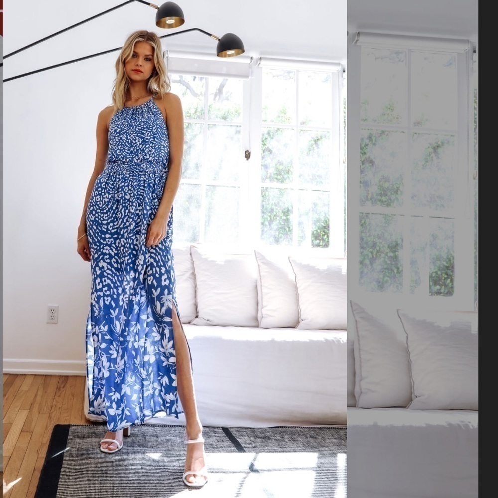 SKIES ARE BLUE Ashley floral maxi dress
